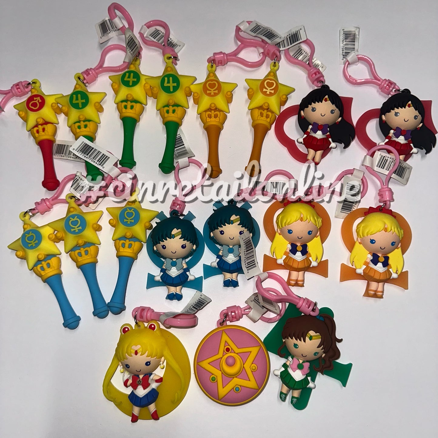 Sailor moon Clip bags