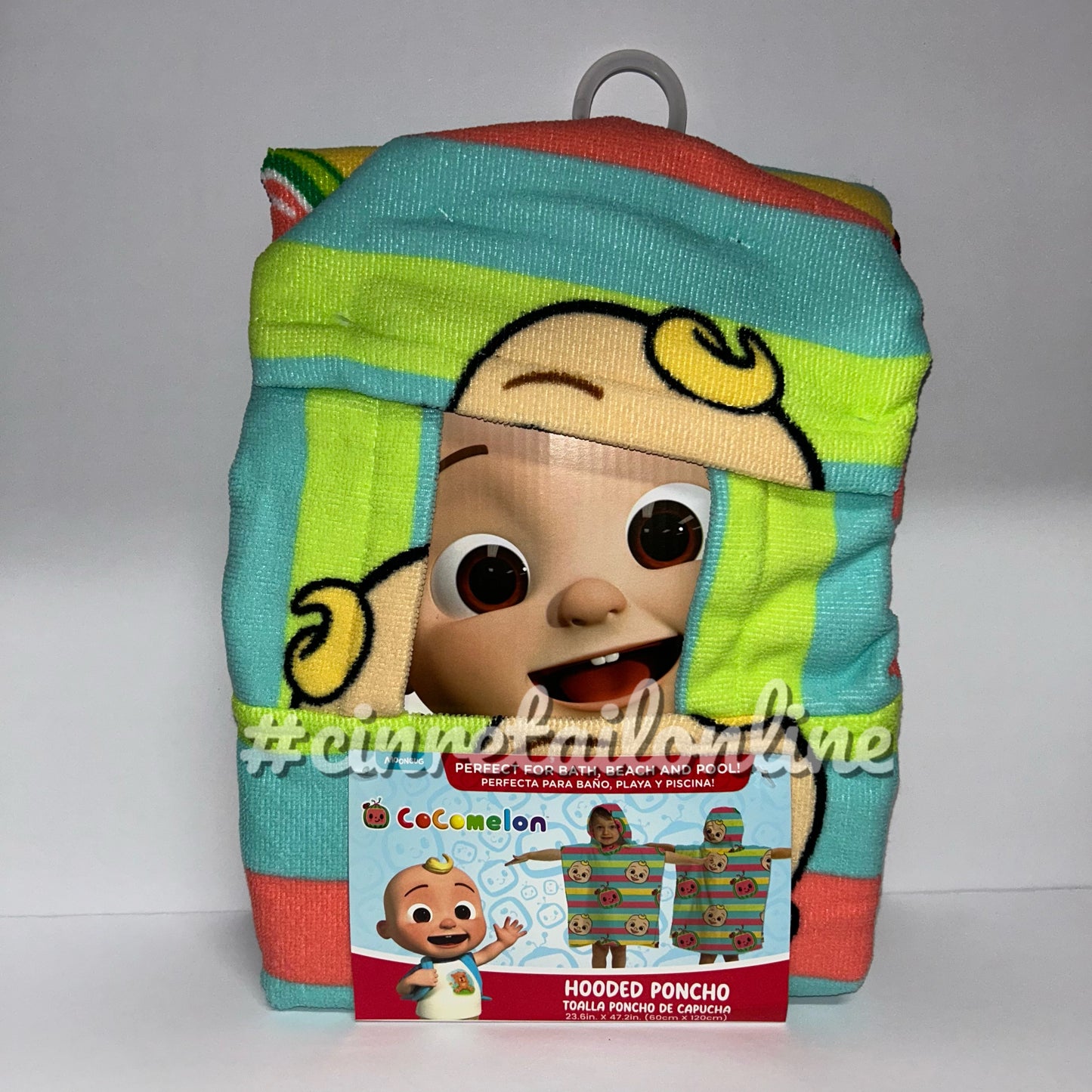 Cocomelon poncho towels