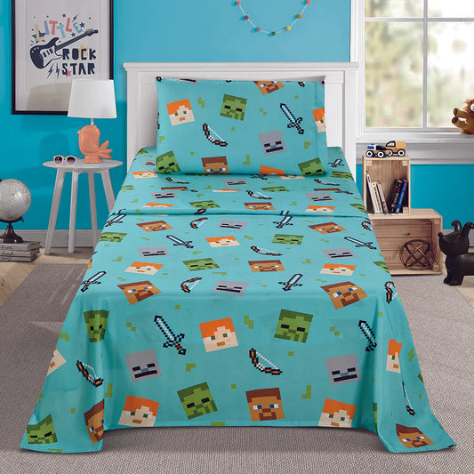 MineCraft bed sheet set