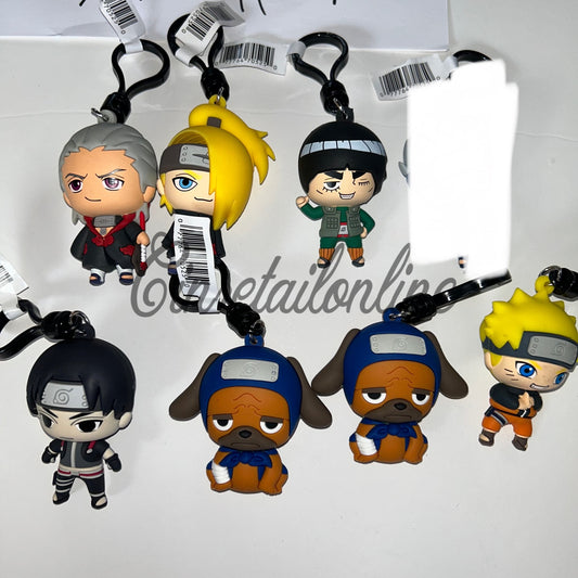 Naruto bag clips