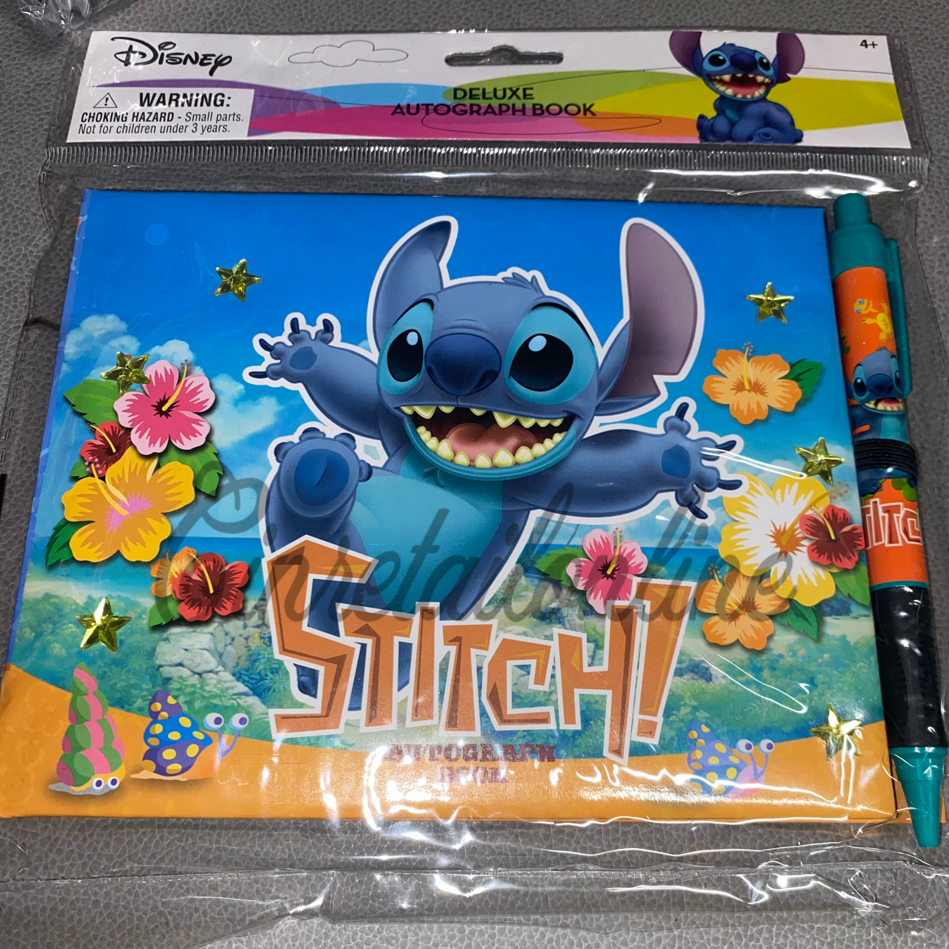 Stitch autograph book