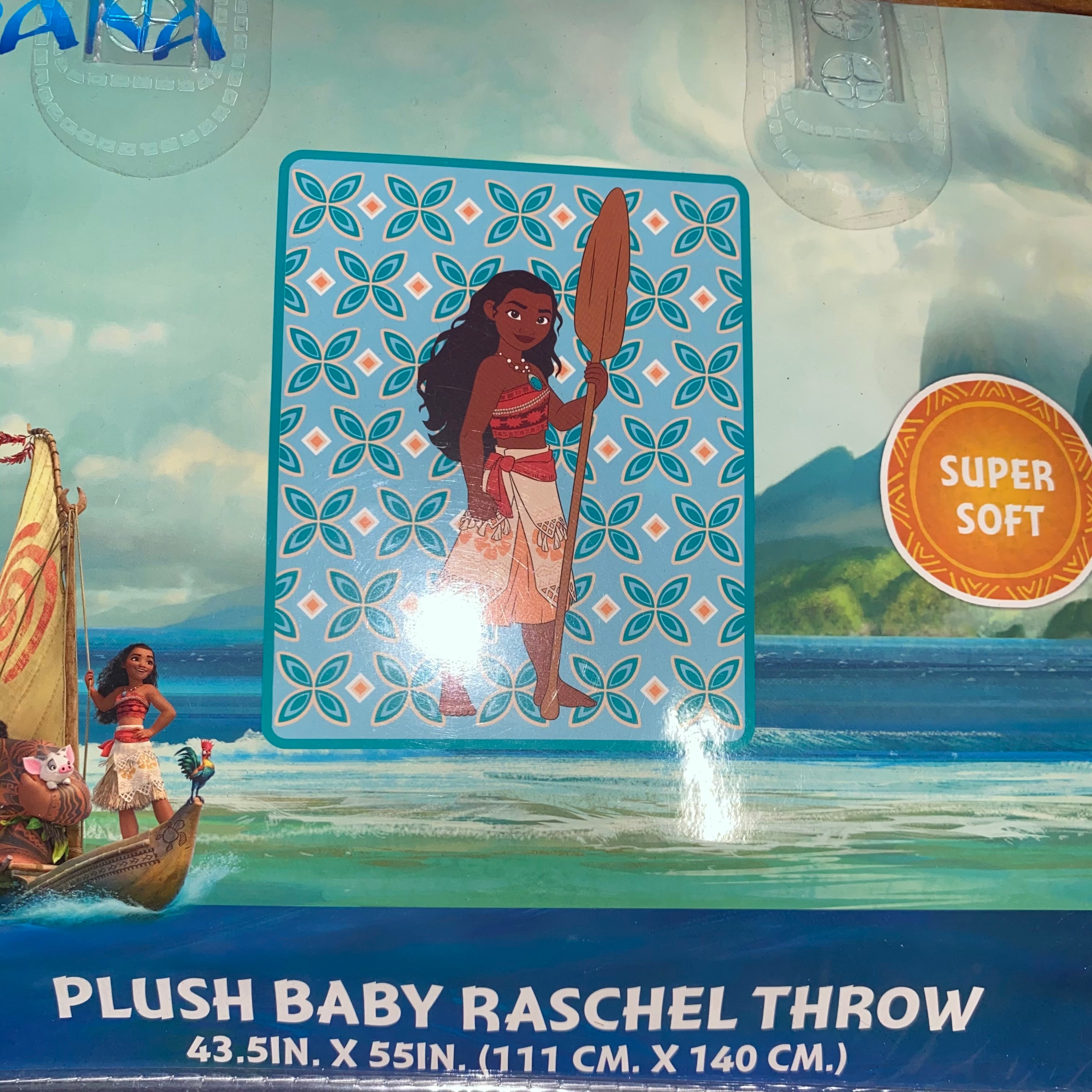 Moana discount baby blanket